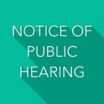 Public Hearing Notice - Planning Board Fees
