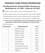 Town elected vacancies 