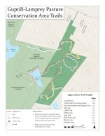 Guptill Lamprey Pasture Trail Map